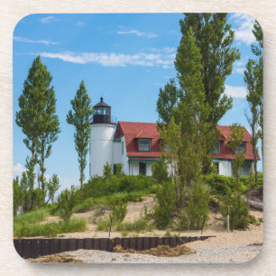 Point Betsie Lighthouse Drankjes Onderzetter