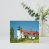 Point Betsie Lighthouse, Frankfort, Michigan Briefkaart (Staand voorkant)