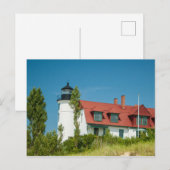 Point Betsie Lighthouse, Frankfort, Michigan Briefkaart (Voorkant / Achterkant)
