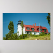 Point Betsie Lighthouse, Frankfort, Michigan Poster (Voorkant)