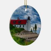 Point Betsie Lighthouse Keramisch Ornament (Rechts)