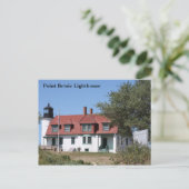 Point Betsie Lighthouse Lake Michigan Briefkaart (Staand voorkant)