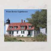 Point Betsie Lighthouse Lake Michigan Briefkaart (Voorkant)