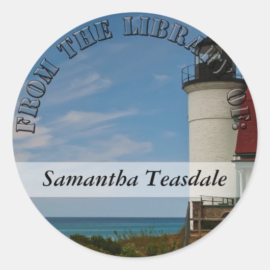 Point Betsie Lighthouse Library Stickers (Voorkant)