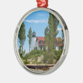 Point Betsie Lighthouse Metalen Ornament (Links)