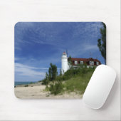 Point Betsie Lighthouse Muismat (Met muis)