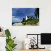 Point Betsie Lighthouse Poster (Thuiskantoor)