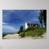 Point Betsie Lighthouse Poster (Voorkant)