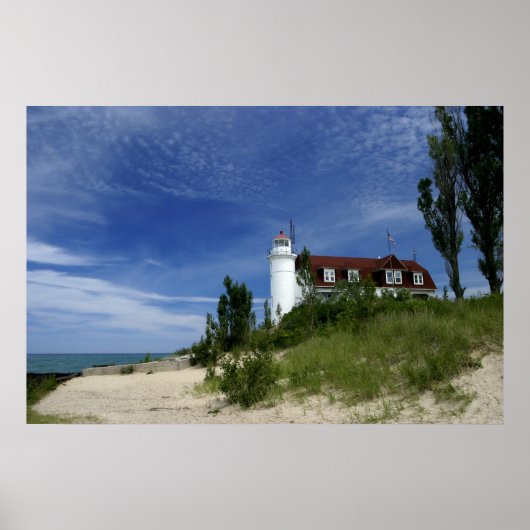 Point Betsie Lighthouse Poster (Voorkant)