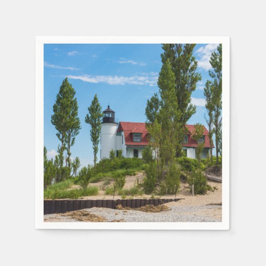 Point Betsie Lighthouse Servetten (Voorkant)