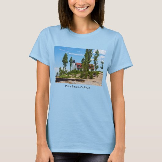 Point Betsie Lighthouse T-Shirt (Voorkant)