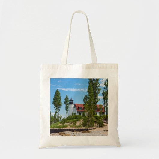 Point Betsie Lighthouse Tote Bag (Voorkant)