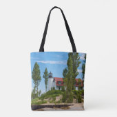 Point Betsie Lighthouse Tote Bag (Achterkant)