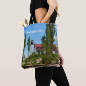 Point Betsie Lighthouse Tote Bag (Dichtbij)