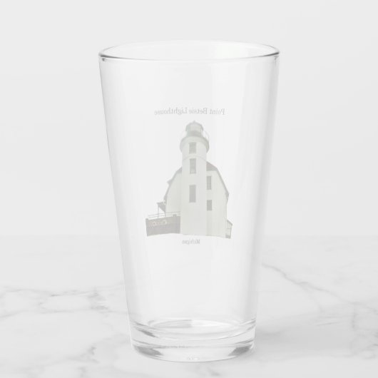 Point Betsie-vuurtoren Glas (Achterkant)