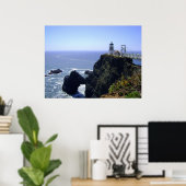 Point Bonita Historic Lighthouse Poster (Thuiskantoor)