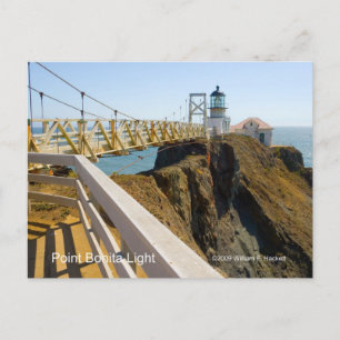 Point Bonita Light California Producten Briefkaart