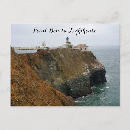 Point Bonita Lighthouse #1-2 Briefkaart (Voorkant)