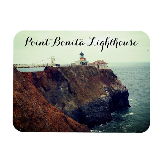 Point Bonita Lighthouse #1-2 Magnet Magneet (Horizontaal)