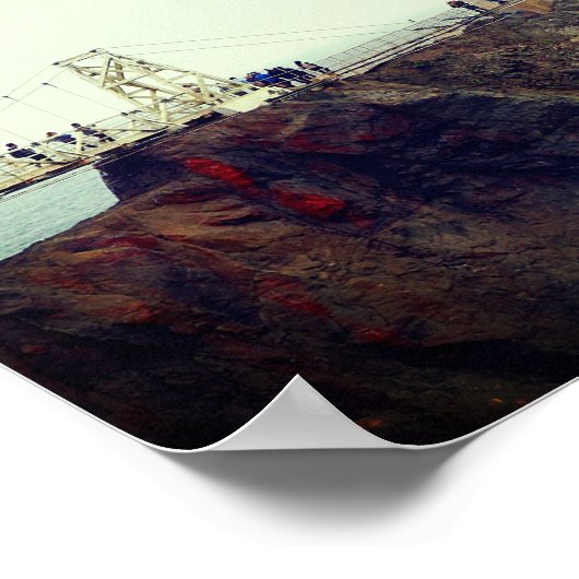 Point Bonita Lighthouse #1-3 Poster (Hoek)