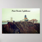 Point Bonita Lighthouse #1-3 Poster (Voorkant)