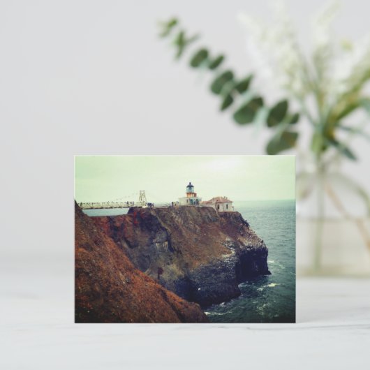 Point Bonita Lighthouse #1 Briefkaart (Staand voorkant)