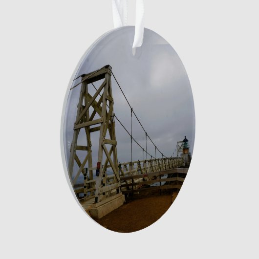 Point Bonita Lighthouse #2-1 Ornament (voorkant)