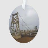 Point Bonita Lighthouse #2-1 Ornament (voorkant)