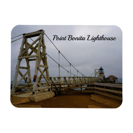 Point Bonita Lighthouse #2-2 Magnet Magneet (Horizontaal)