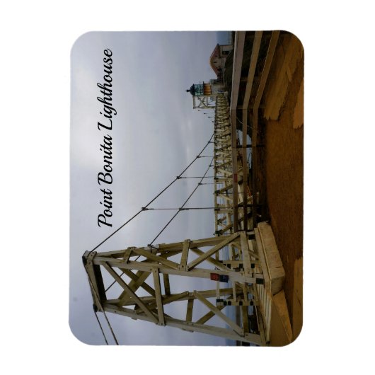 Point Bonita Lighthouse #2-2 Magnet Magneet (Verticaal)