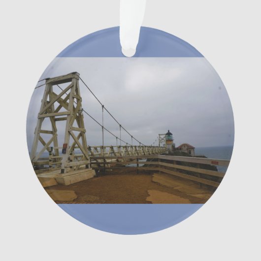 Point Bonita Lighthouse #2-2 Ornament (voorkant)