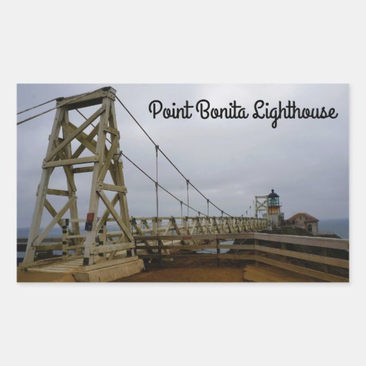 Point Bonita Lighthouse #2-2 Stickers (Voorkant)
