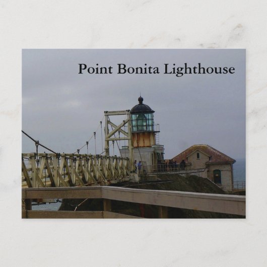 Point Bonita Lighthouse #2-3 Briefkaart (Voorkant)