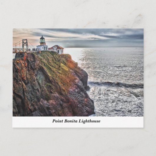 Point Bonita Lighthouse Briefkaart (Voorkant)