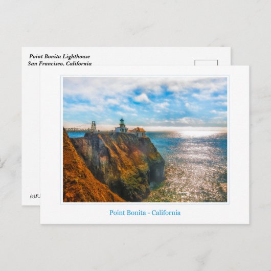 Point Bonita Lighthouse Briefkaart (Voorkant / Achterkant)