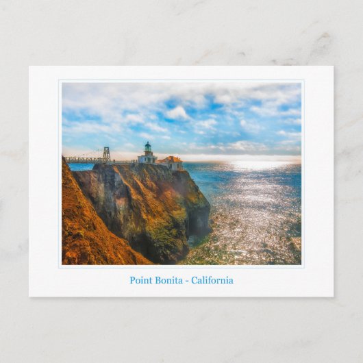 Point Bonita Lighthouse Briefkaart (Voorkant)