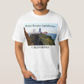 Point Bonita Lighthouse, California T-Shirt (Voorkant)