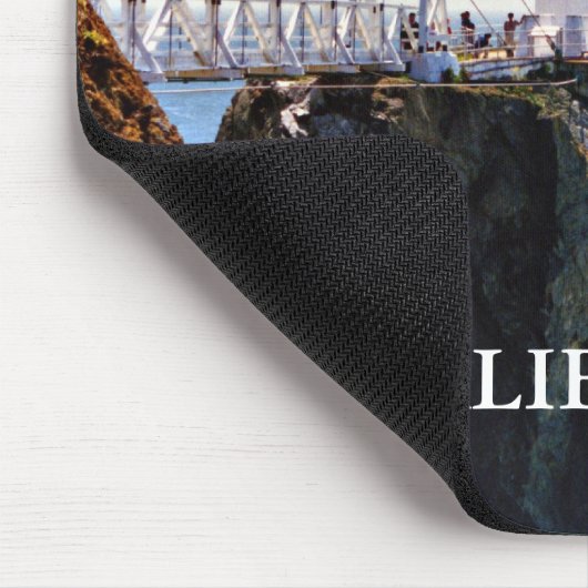 Point Bonita Lighthouse, Californië Mousepad Muismat (Hoek)