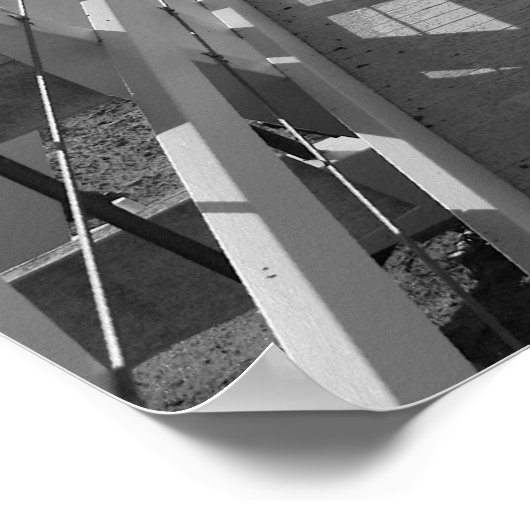 Point Bonita Lighthouse, San Fransisco, B&W Poster (Hoek)