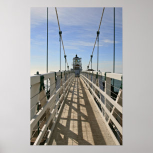 Point Bonita Lighthouse, San Fransisco, Color Poster