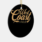 Point Buchon Bull Gopher Funny Vist Keramisch Ornament (Rechts)