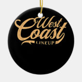 Point Buchon Bull Gopher Funny Vist Keramisch Ornament (Voorkant)