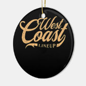 Point Buchon Bull Gopher Funny Vist Keramisch Ornament (Links)