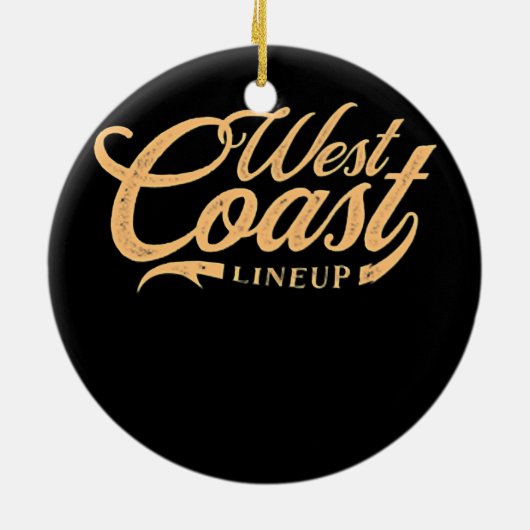 Point Buchon Bull Gopher Funny Vist Keramisch Ornament (Achterkant)