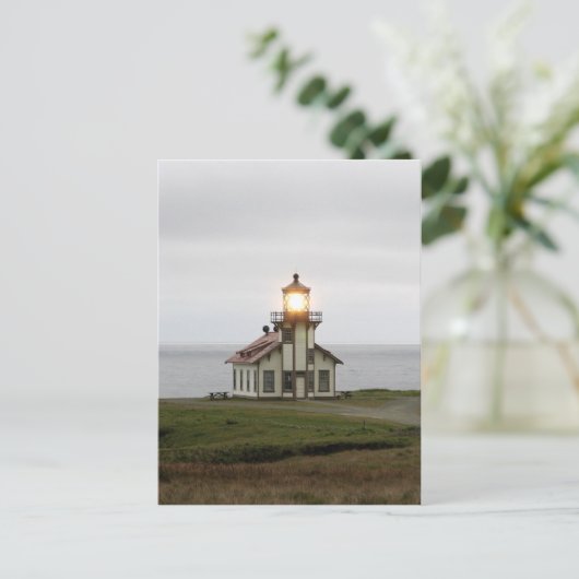 Point Cabrillo Lighthouse, Californië Briefkaart (Staand voorkant)