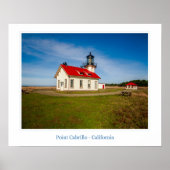 Point Cabrillo Lighthouse Poster (Voorkant)