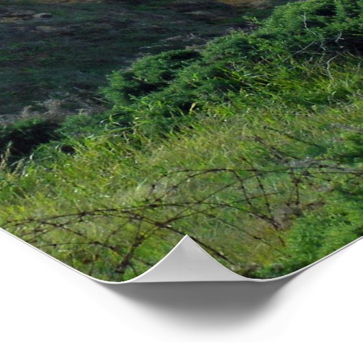 Point Du Hoc Normandy, Frankrijk Poster (Hoek)