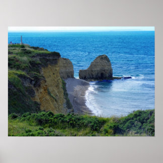 Point Du Hoc Normandy, Frankrijk Poster