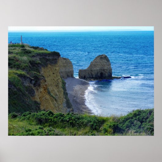 Point Du Hoc Normandy, Frankrijk Poster (Voorkant)
