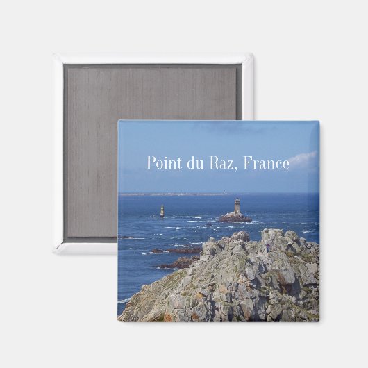 Point du Raz, Frankrijk Magneet (Voorkant / Achterkant)